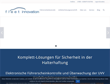 Tablet Screenshot of fleet-id.de